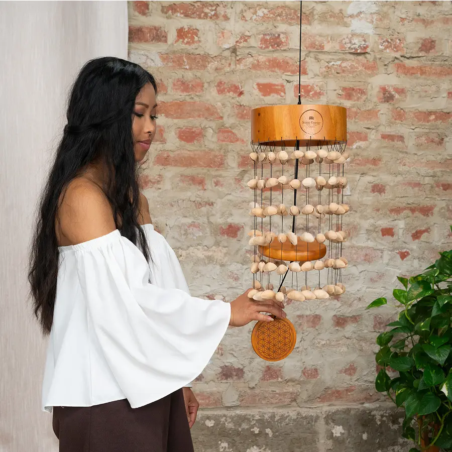 Meinl Sonic Energy SKMCHFOL Kenari Meditation Chimes, Flower Of Life 