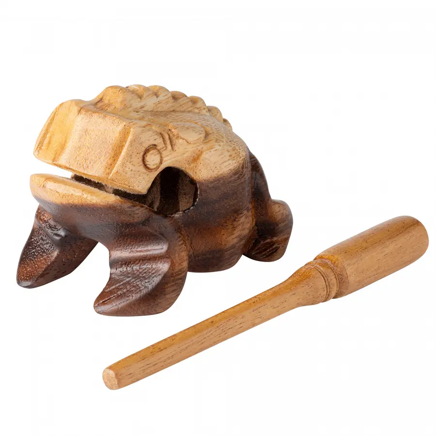 NINO PERCUSSION NINO513NT Woodfrog Small, Natural 
