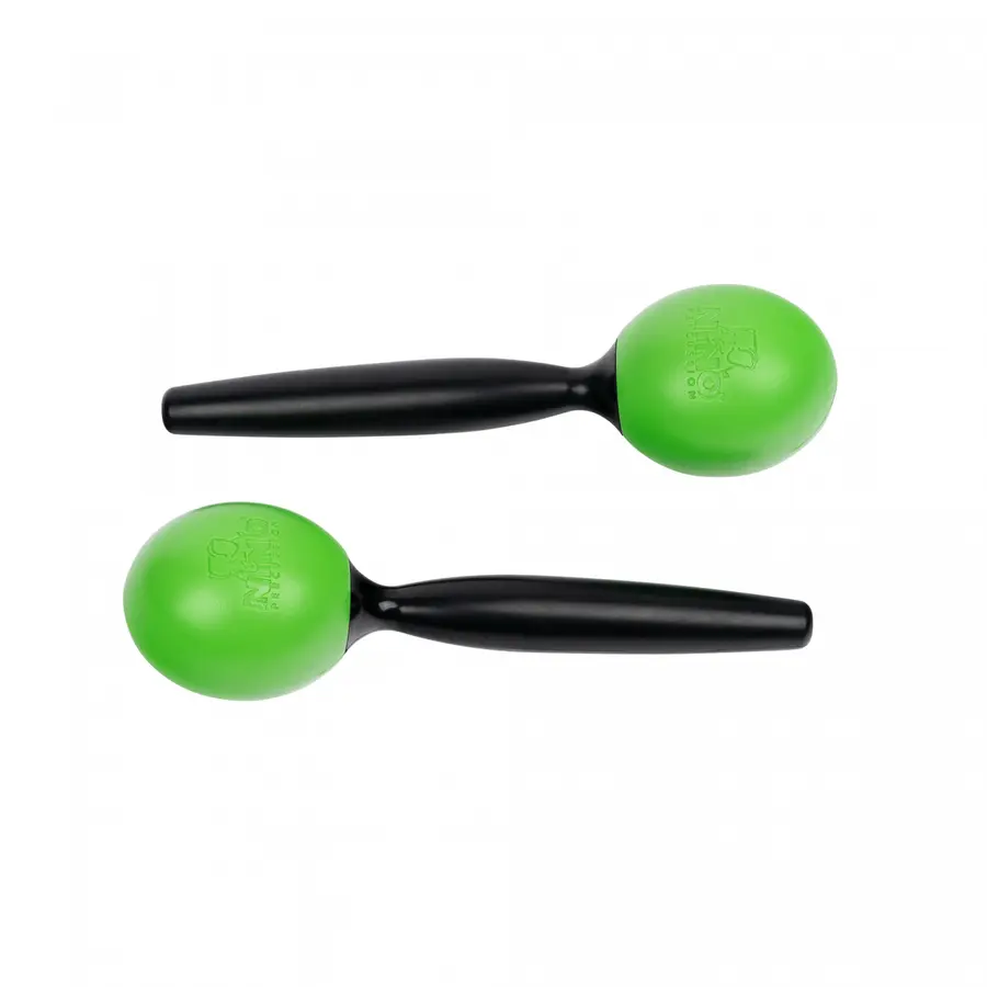 NINO PERCUSSION NINO575GG Maracas, medium, Grass Green 