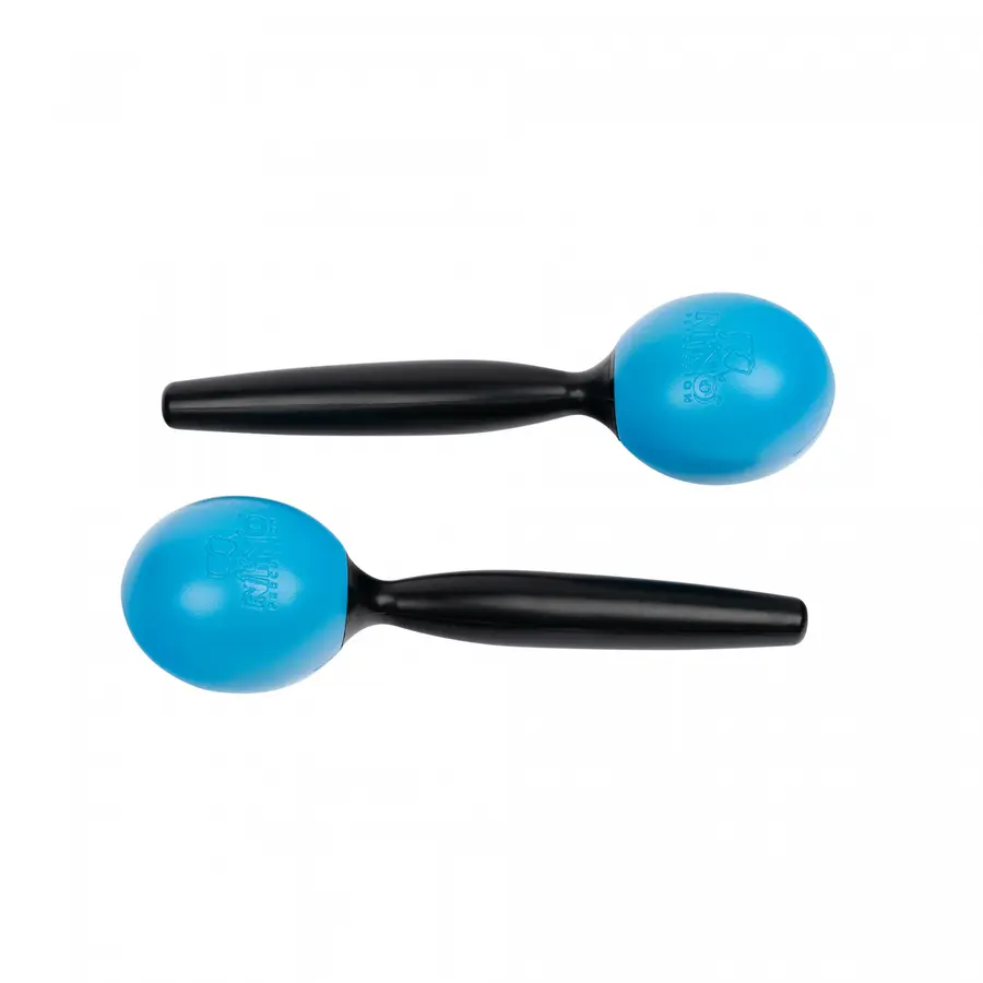 NINO PERCUSSION NINO575SB Maracas, medium, Sky Blue 