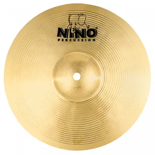 NINO PERCUSSION NINO-BR254 Marsch cymbal, Brass 10/ 25 cm