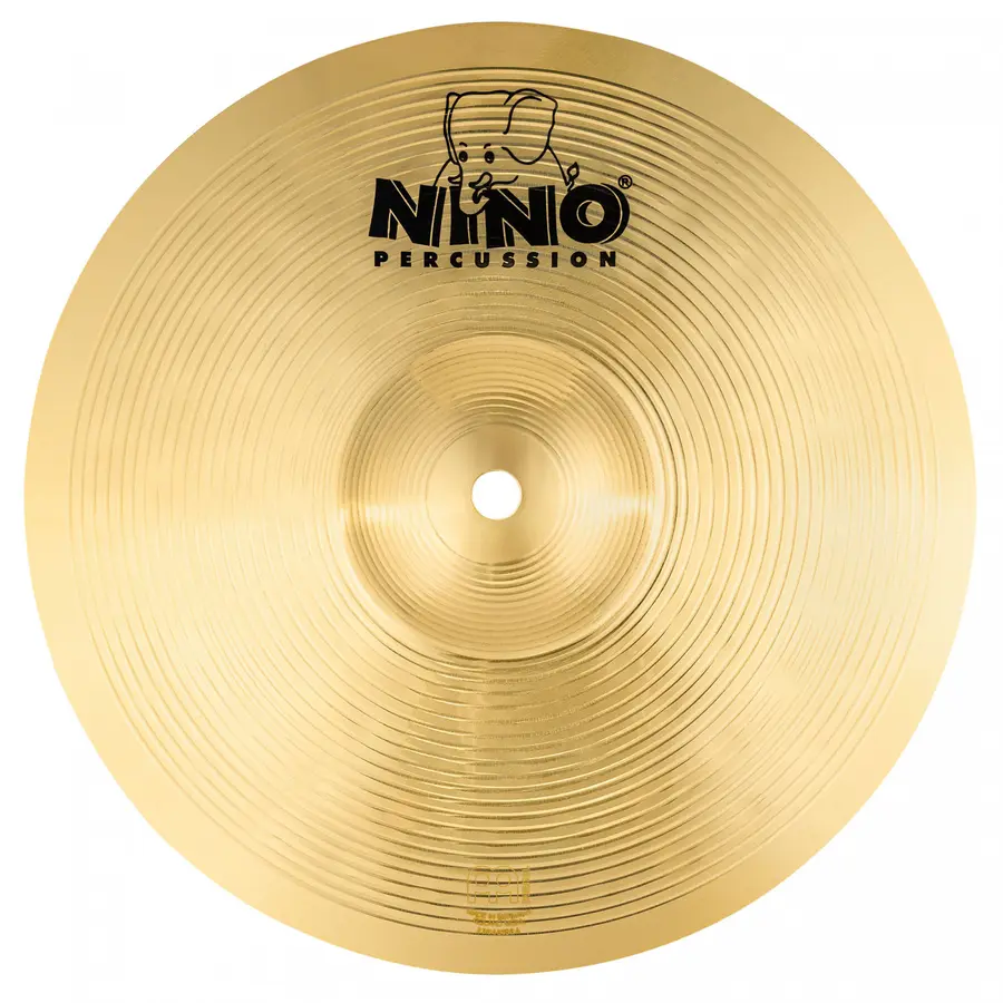 NINO PERCUSSION NINO-BR254 Marsch cymbal, Brass 10/ 25 cm 