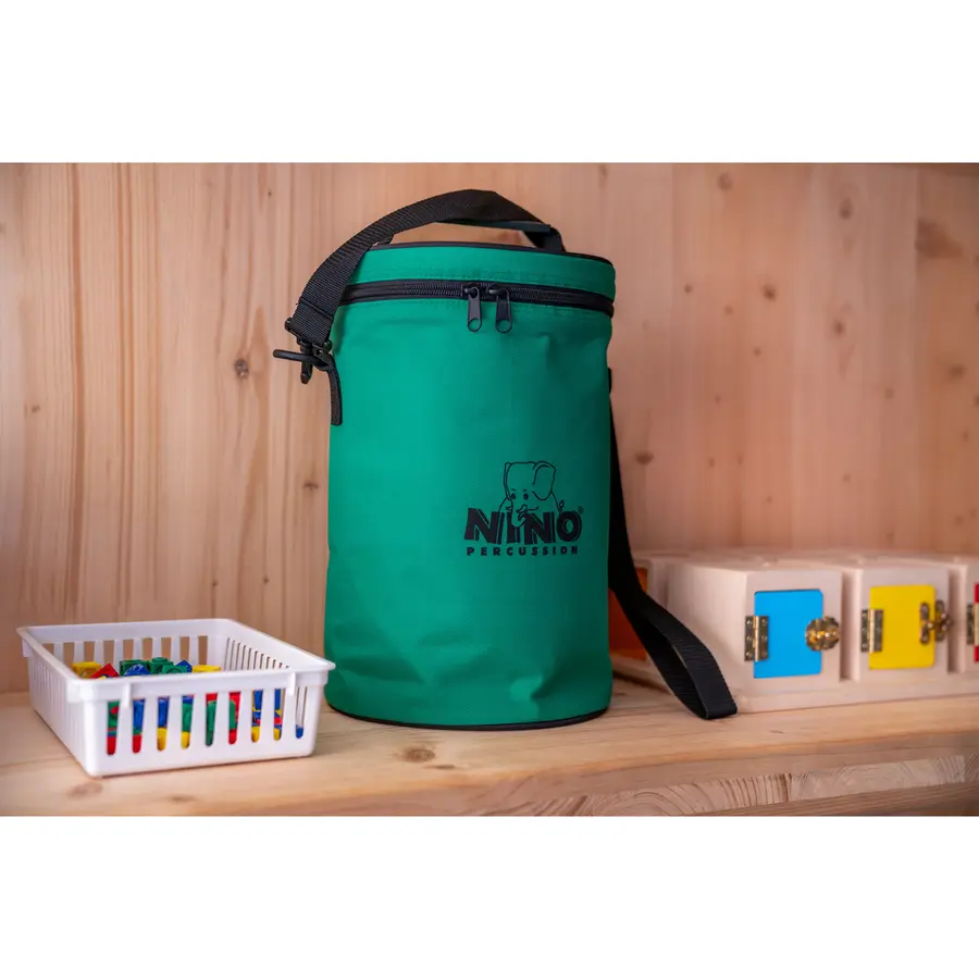 NINO PERCUSSION NINOSET45 Perkusjons set 6x håndtrommer, 8", med bag 