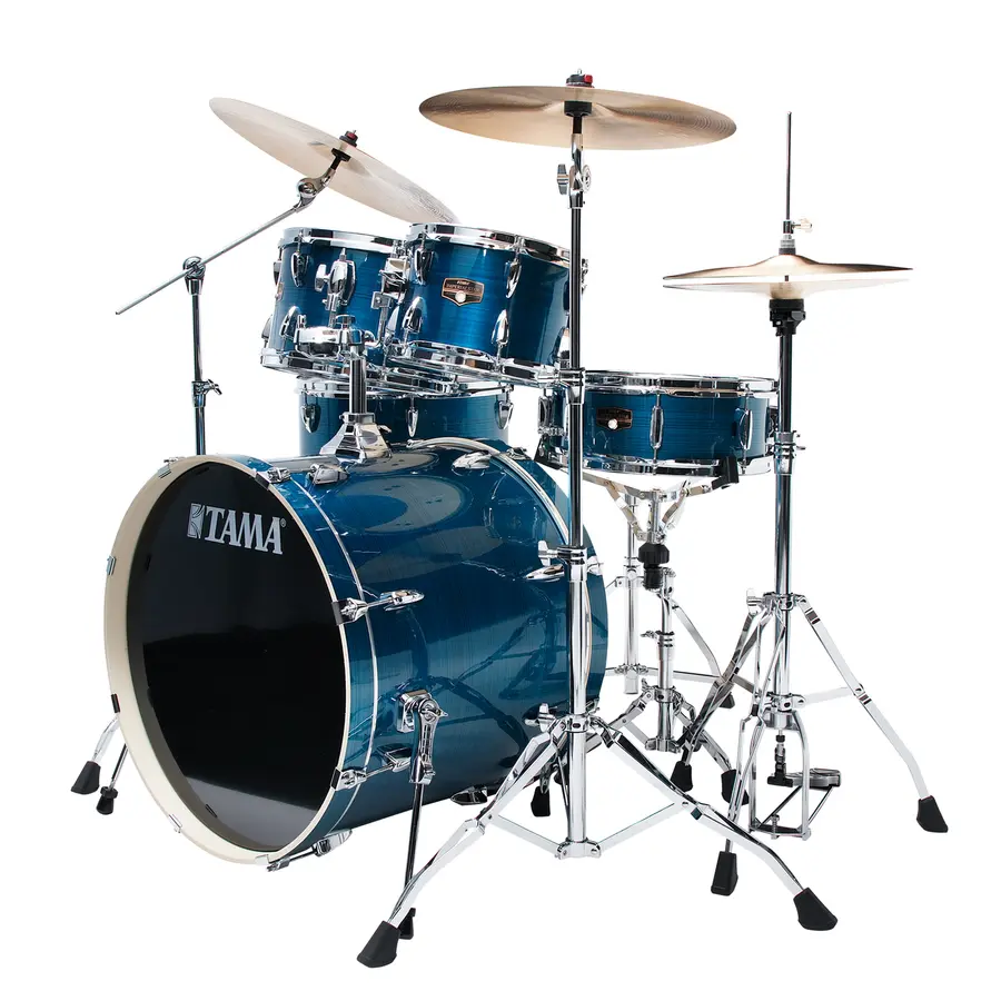 Tama IP52H6WC-HLB Imperialstar 5-del 22 Komplett sett m. cymb.Hairline Blue 