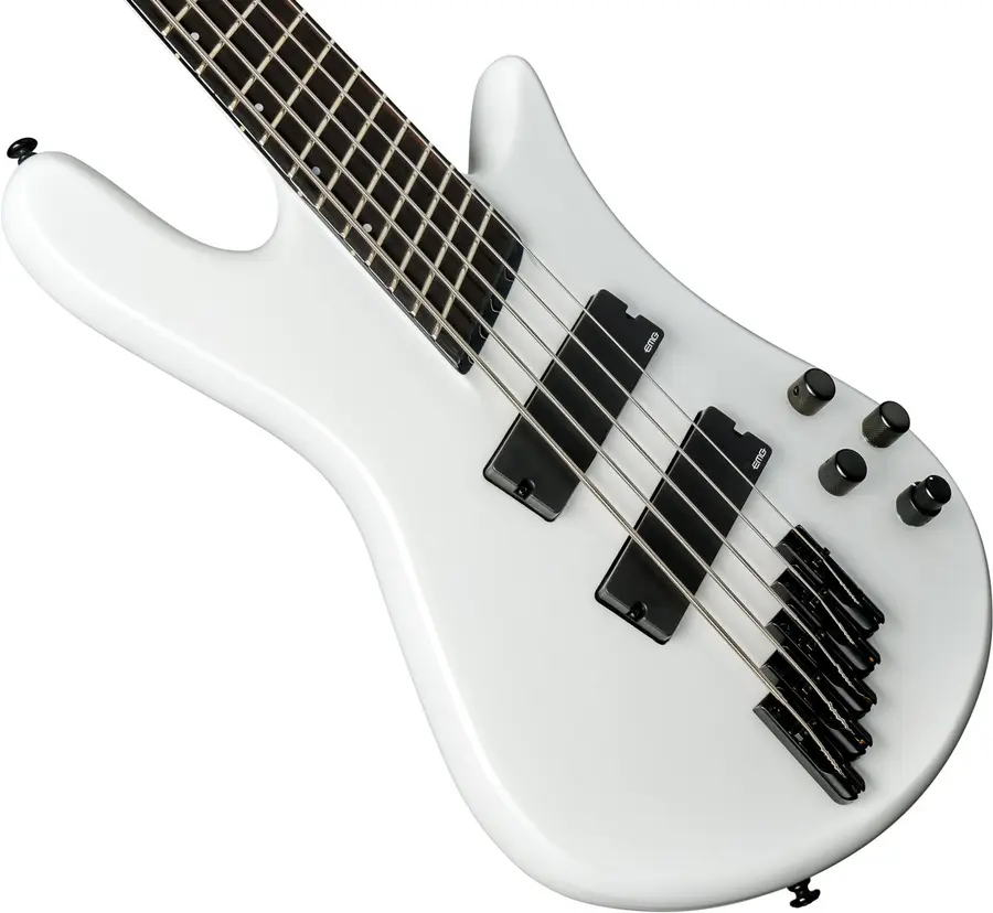 Spector NS Dimension 5 Gloss Pearl White 