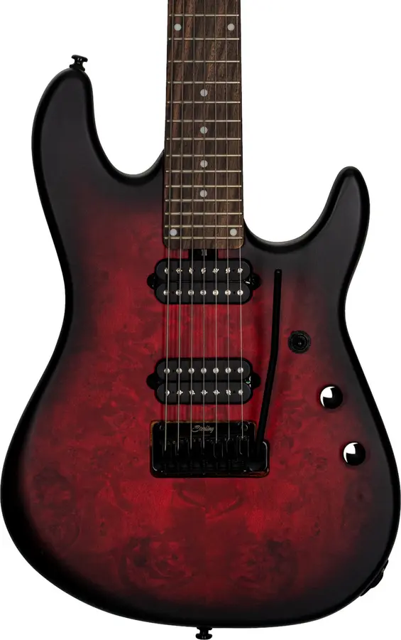 Sterling by Music Man Richardson7 Dark Scarlet Burst Satin 