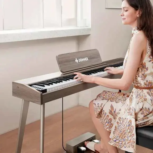 Donner DDP-60 el-piano grå 