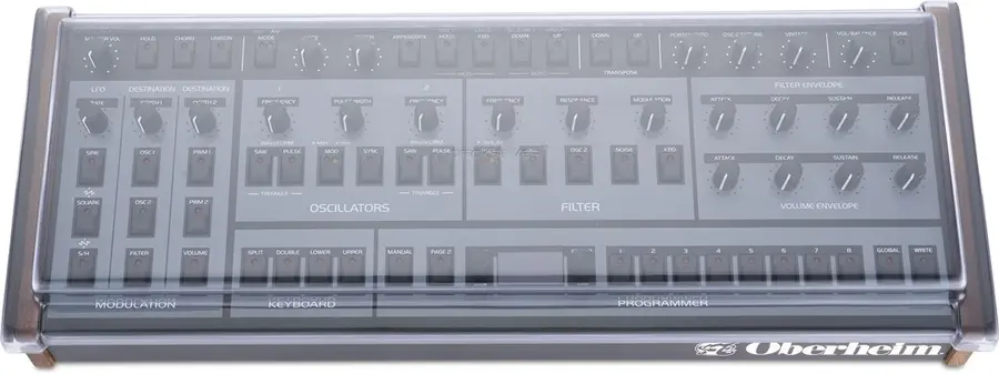 Decksaver Oberheim OB-X8 Desktop (Soft-Fit) 