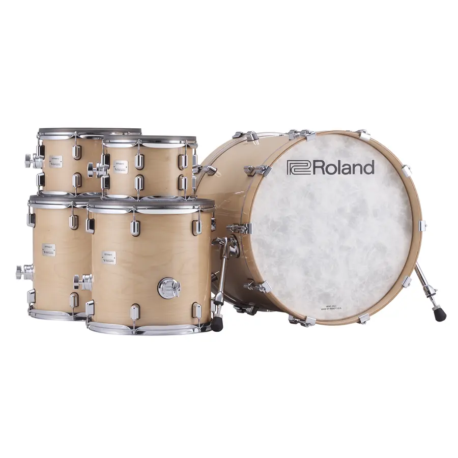 Roland VAD716 Digitalt trommesett Gloss Natural 