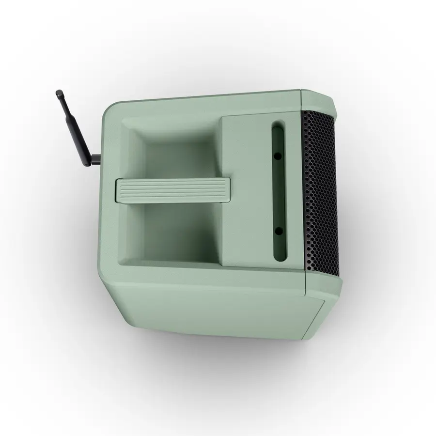 LD Systems ANNY 8 HHD B5 Kompakt-PA Adventure Green, med håndholdt mikrofon 