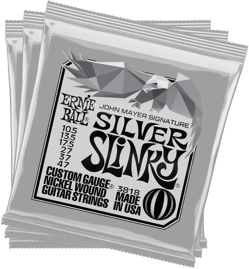 Ernie Ball 3818 John Mayer Silver Slinky 