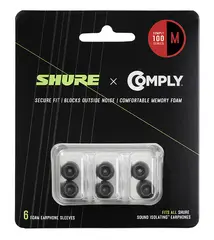 Shure 6-pc (TZ100) Comply foams Medium