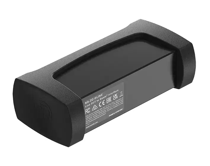 Neutrik Dante Interface 2 linje UT må ha PoE 