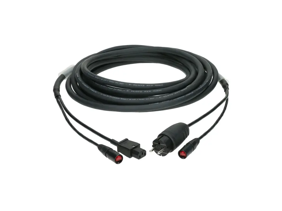 Klotz 1 x CAT5e power hybrid cable EtherCON Schuko/IEC 20m 