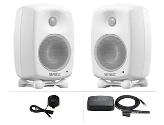 Genelec 8320AWM-Pack 2x8320, GLM kit + 9310AM vol.White