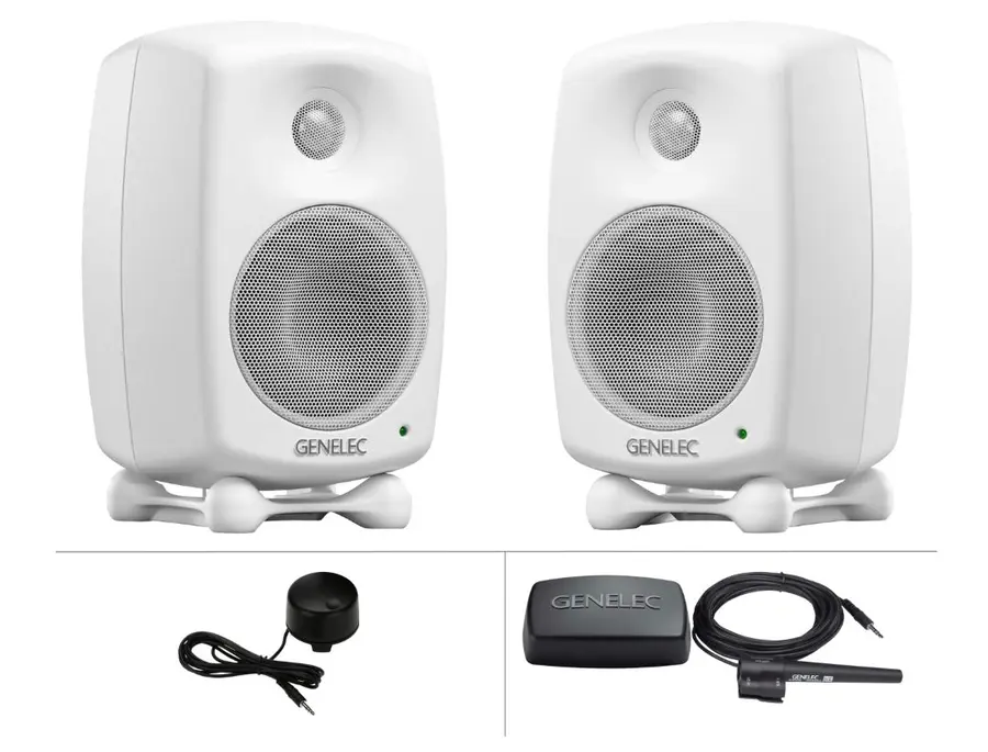 Genelec 8320AWM-Pack 2x8320, GLM kit + 9310AM vol.White 