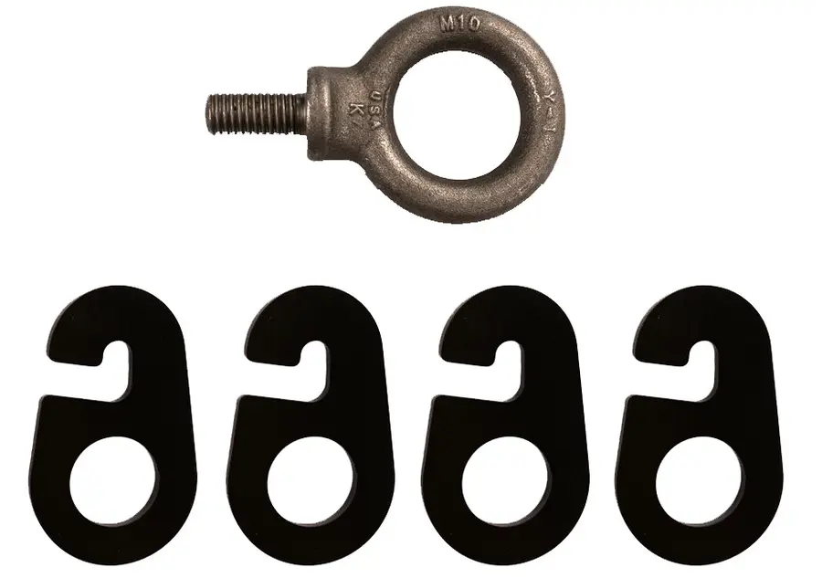 QSC LA108/LA112 Installation Kit 2 Shackles/1 Eyebolt 