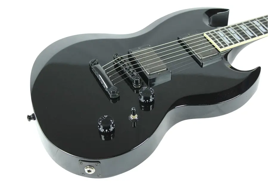 ESP USA Viper BH EMG Sapphire Black Metallic 