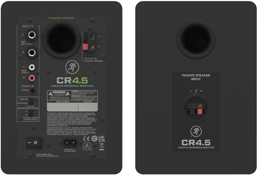 Mackie CR45BT 4.5" Studiomonitorer (Pris per par) 