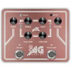 Aguilar AG Preamp pedal Breast Cancer Awareness Edition
