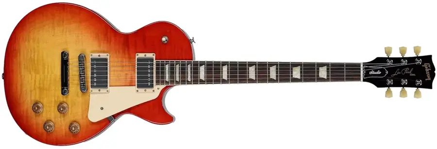 Gibson Les Paul Studio Figured Washed Cherry Sunburst 