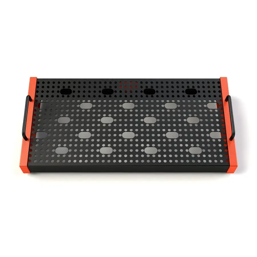Temple Audio Design SOLO Pedalbrett (22 x 46 cm) - Temple Red 