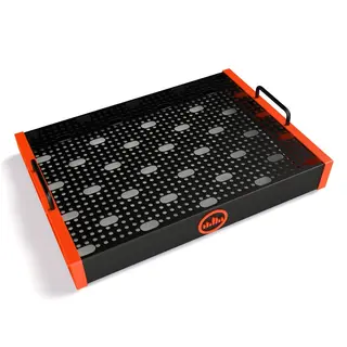 Temple Audio Design DUO Pedalbrett (32 x 43 cm) - Temple Red
