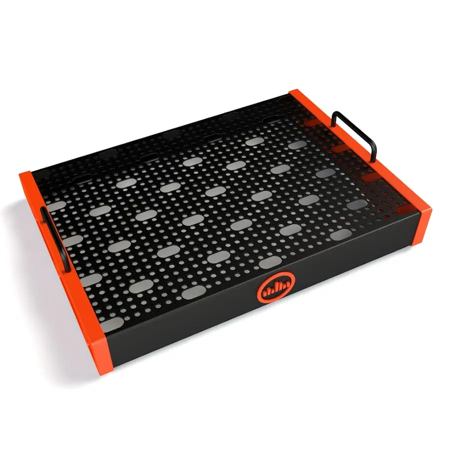 Temple Audio Design DUO Pedalbrett (32 x 43 cm) - Temple Red 