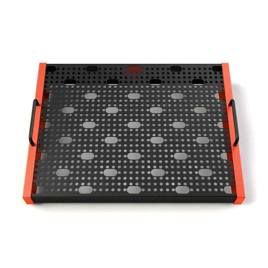 Temple Audio Design DUO Pedalbrett (32 x 43 cm) - Temple Red 