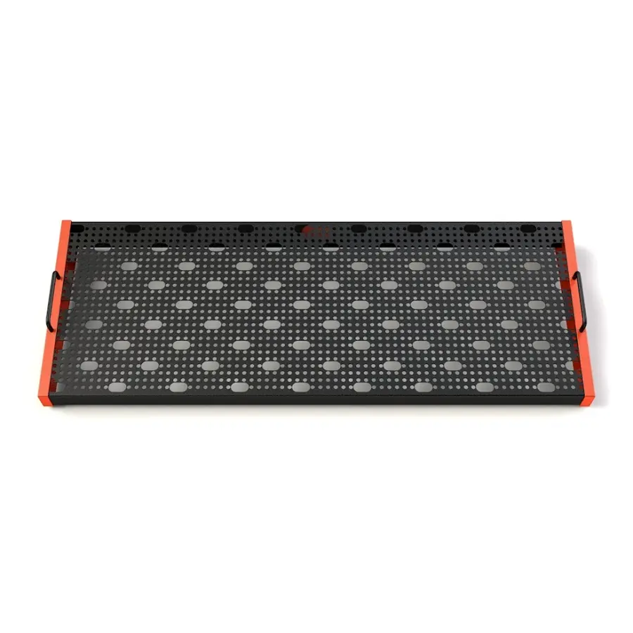 Temple Audio Design DUO Pedalbrett (32 x 86 cm) - Temple Red 