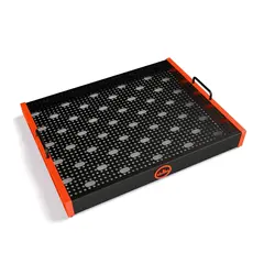 Temple Audio Design TRIO Pedalbrett (42 x 53 cm) - Temple Red