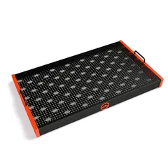 Temple Audio Design TRIO Pedalbrett (42 x 71 cm) - Temple Red
