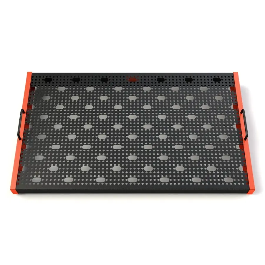Temple Audio Design TRIO Pedalbrett (42 x 71 cm) - Temple Red 