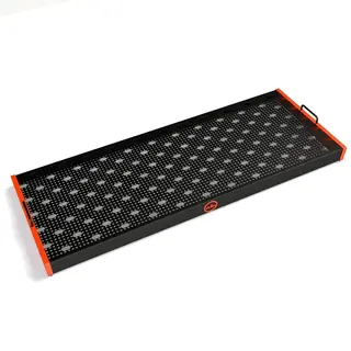 Temple Audio Design TRIO Pedalbrett (42 x 109 cm) - Temple Red