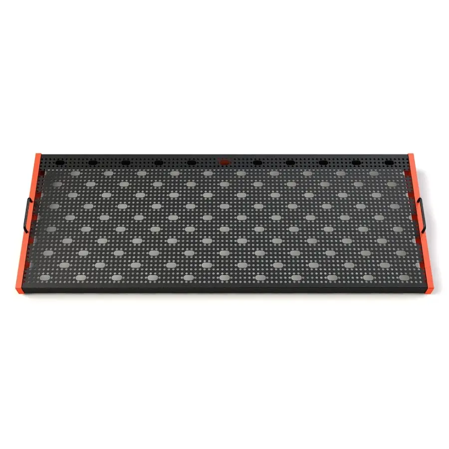 Temple Audio Design TRIO Pedalbrett (42 x 109 cm) - Temple Red 