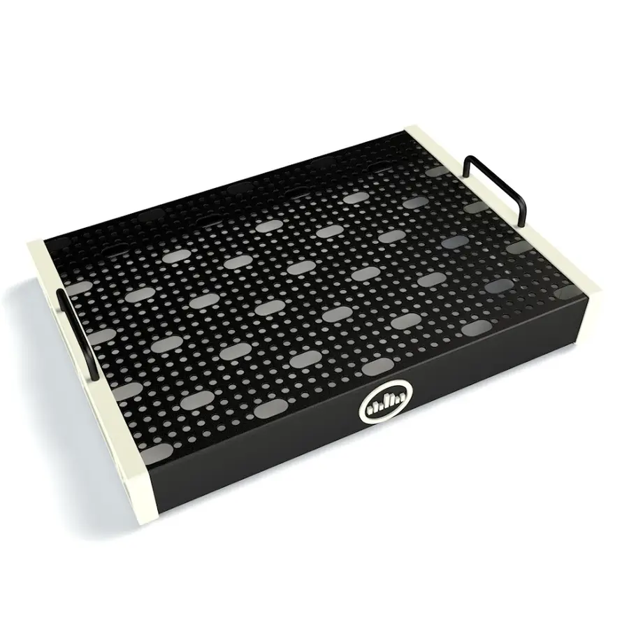 Temple Audio Design DUO Pedalbrett (32 x 43 cm) - Vintage White 