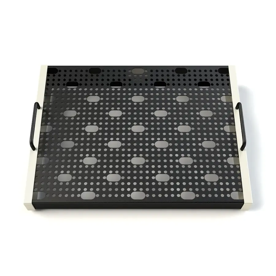 Temple Audio Design DUO Pedalbrett (32 x 43 cm) - Vintage White 