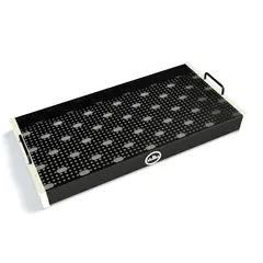 Temple Audio Design DUO Pedalbrett (32 x 61 cm) - Vintage White