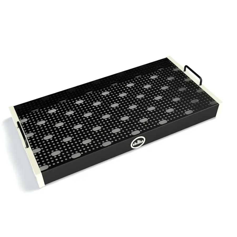 Temple Audio Design DUO Pedalbrett (32 x 61 cm) - Vintage White 