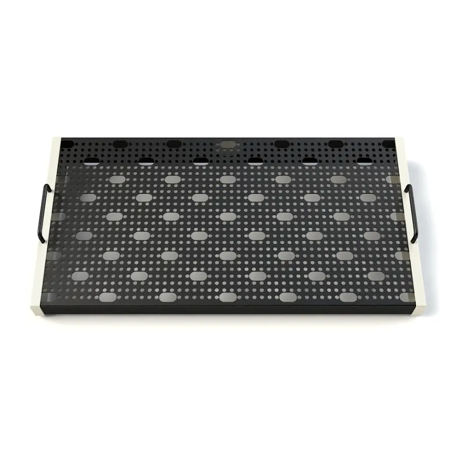 Temple Audio Design DUO Pedalbrett (32 x 61 cm) - Vintage White 