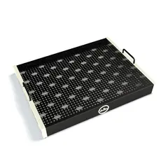 Temple Audio Design TRIO Pedalbrett (42 x 53 cm) - Vintage White