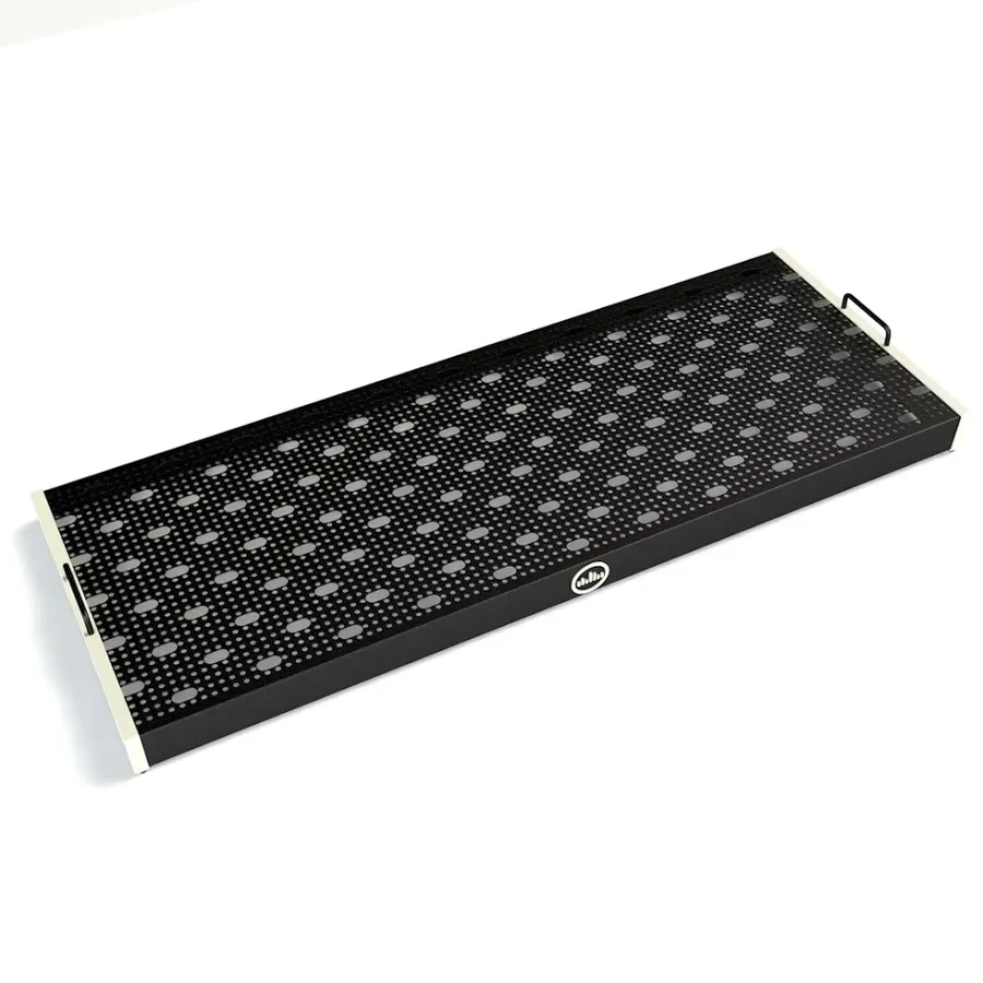Temple Audio Design TRIO Pedalbrett (42 x 109 cm) - Vintage White 