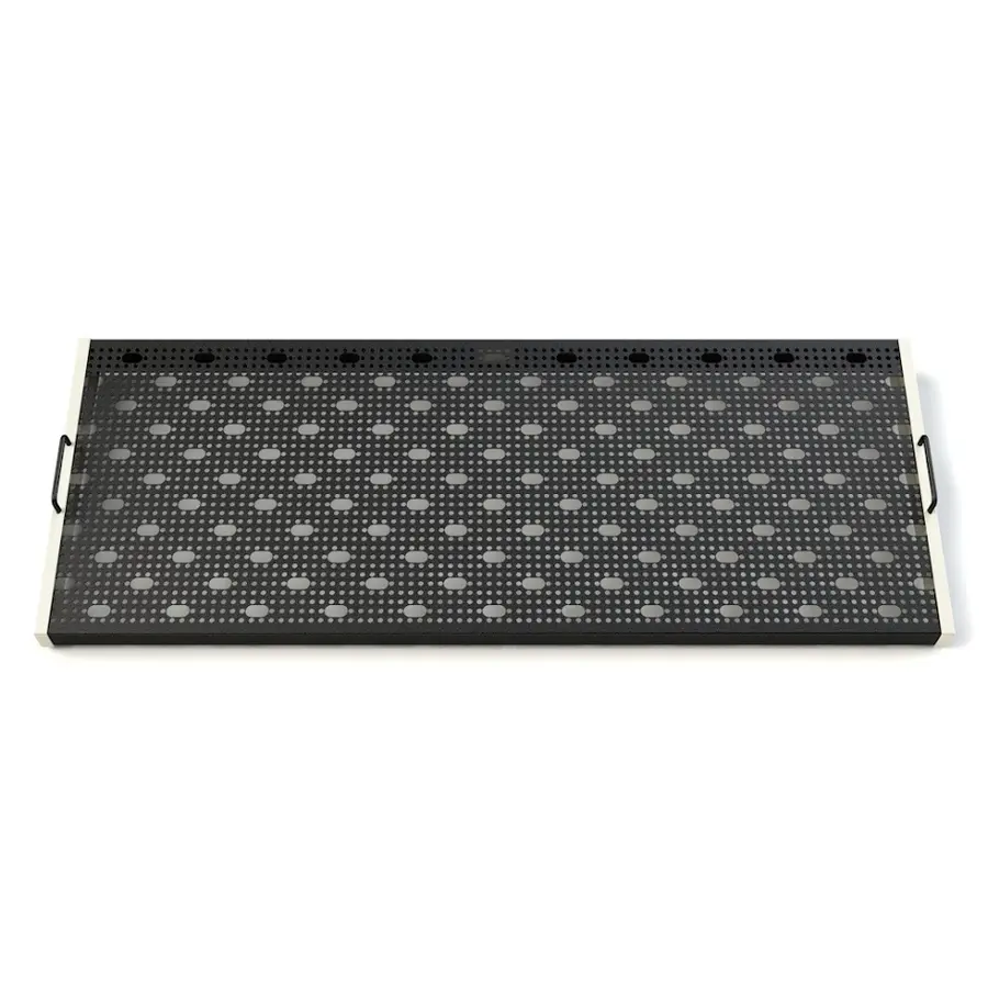 Temple Audio Design TRIO Pedalbrett (42 x 109 cm) - Vintage White 