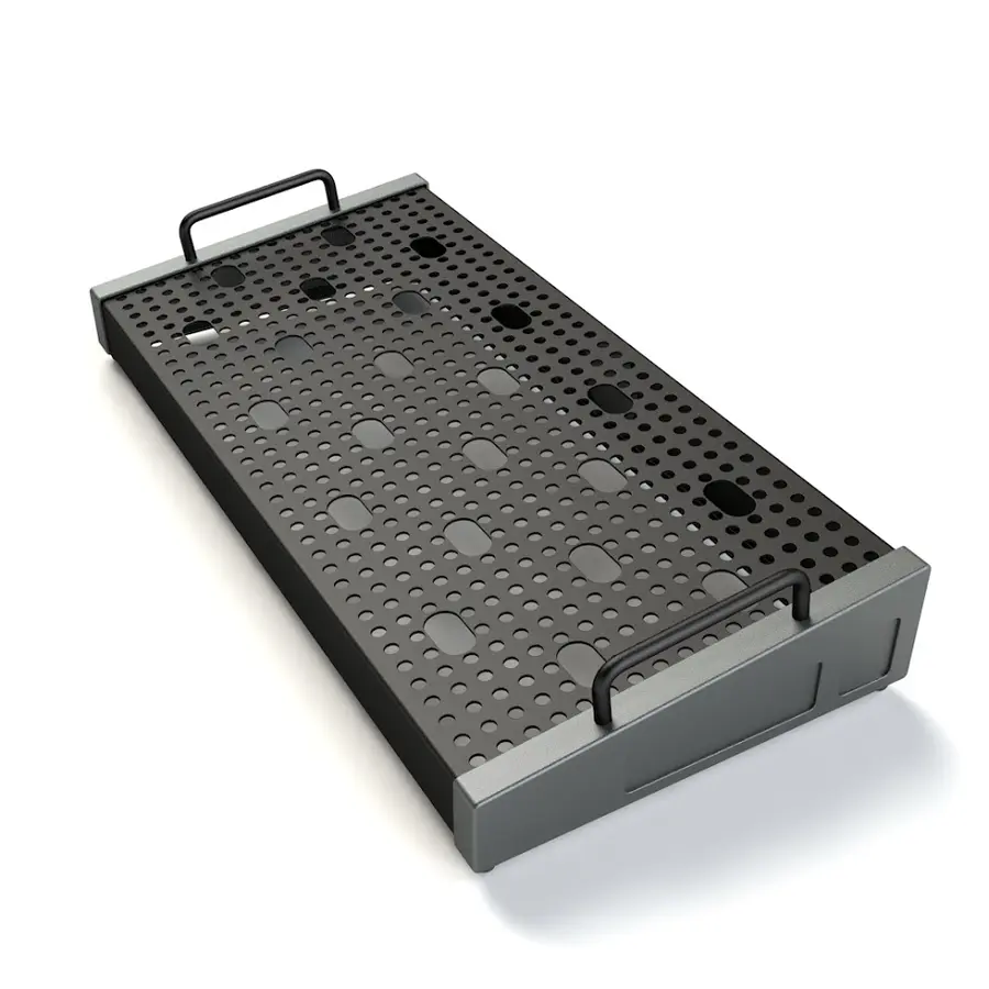 Temple Audio Design SOLO Pedalbrett (22 x 46 cm) - Gunmetal 