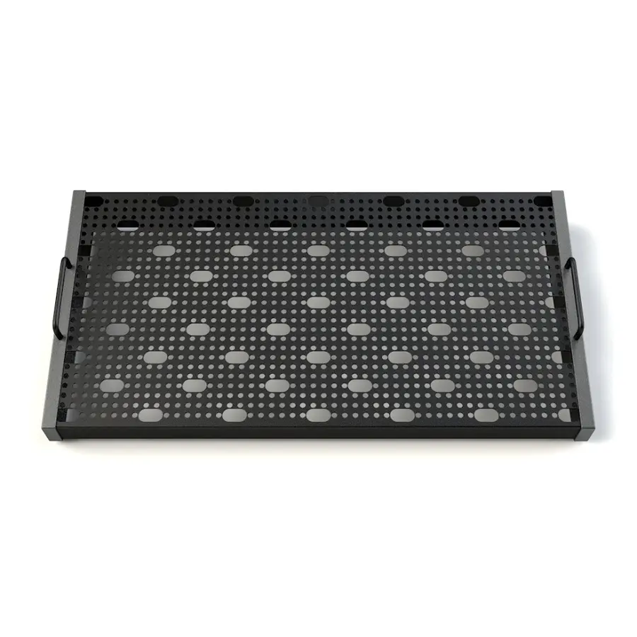 Temple Audio Design DUO Pedalbrett (32 x 61 cm) - Gun Metal 