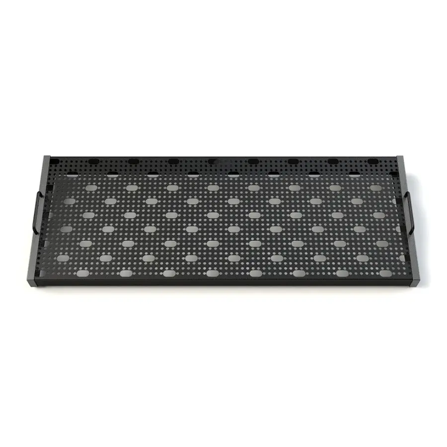 Temple Audio Design DUO Pedalbrett (32 x 86 cm) - Gun Metal 