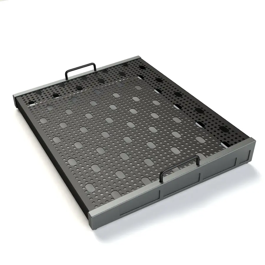 Temple Audio Design TRIO Pedalbrett (42 x 53 cm) - Gun Metal 
