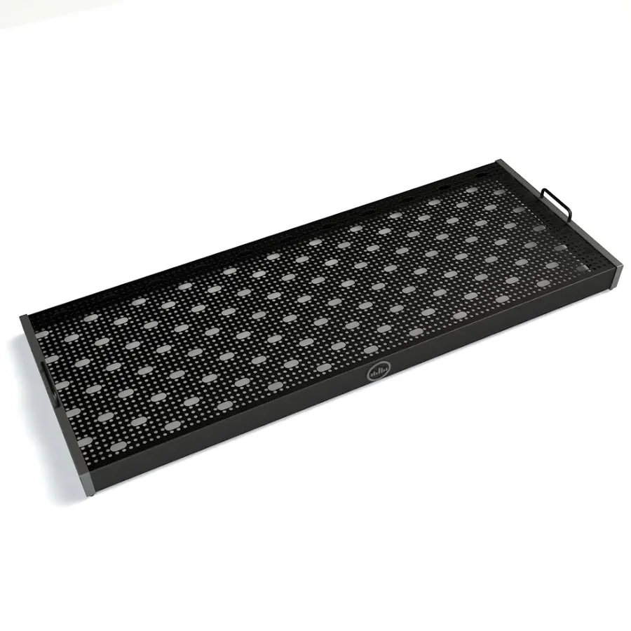 Temple Audio Design TRIO Pedalbrett (42 x 109 cm) - Gun Metal 