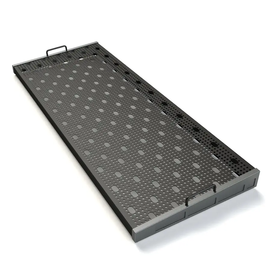 Temple Audio Design TRIO Pedalbrett (42 x 109 cm) - Gun Metal 