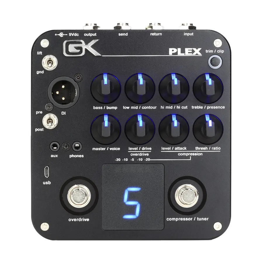 Gallien-Krueger PLEX Pedalboard Preamp 